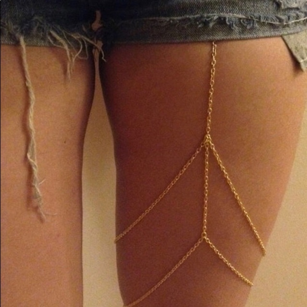 ✨Gold Alloy Thigh Chain☀️